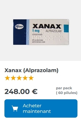 Générique d'Alprazolam : Anxiolytique et Sédatif.